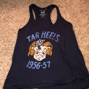 UNC Tar Heels tank top